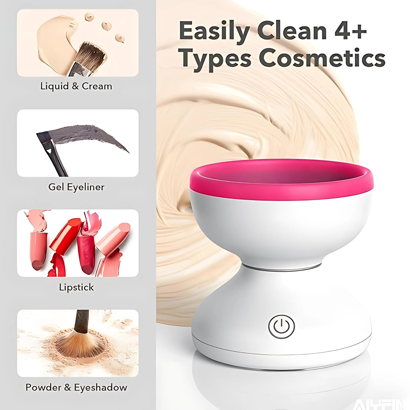 Electric Makeup Brush Cleaner Machine