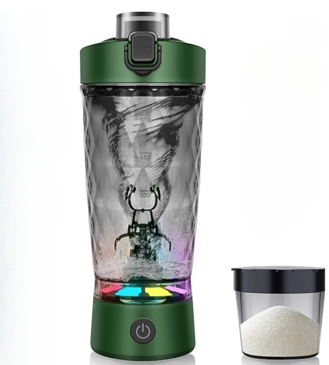 Electric Shaker for Pote Powder and Milk Shake, USB Rechargeable ( PACK OF 2 )