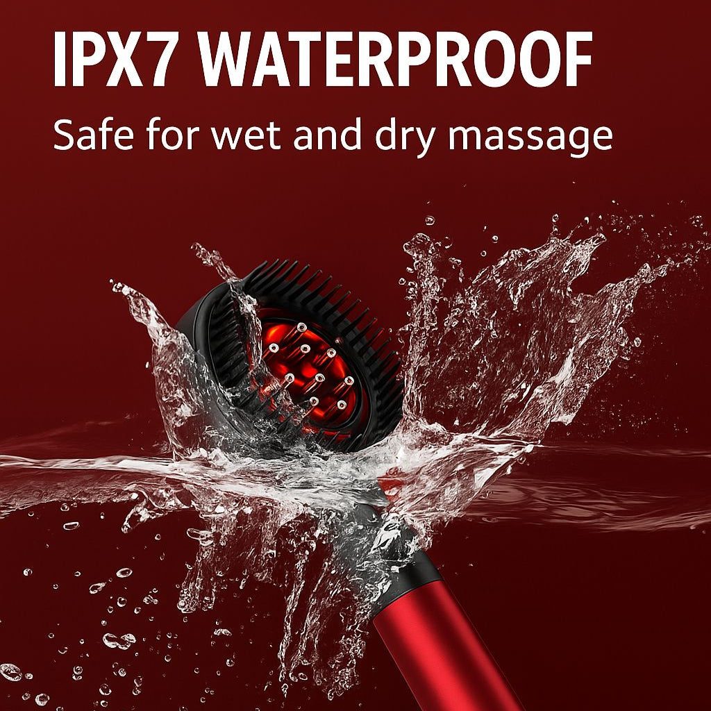 Upgrade 3 in 1 Hair Oil Applicator,Electric Hair Brushes for Hair Growth,Oil Applicator Scalp Massager ( PACK OF 2 )