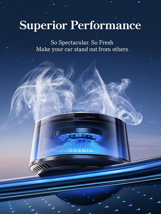 Smart Car Air Fresheners, Premium Scenic Fragrance Car Freshener, Auto On/Off ( PACK OF 2 )