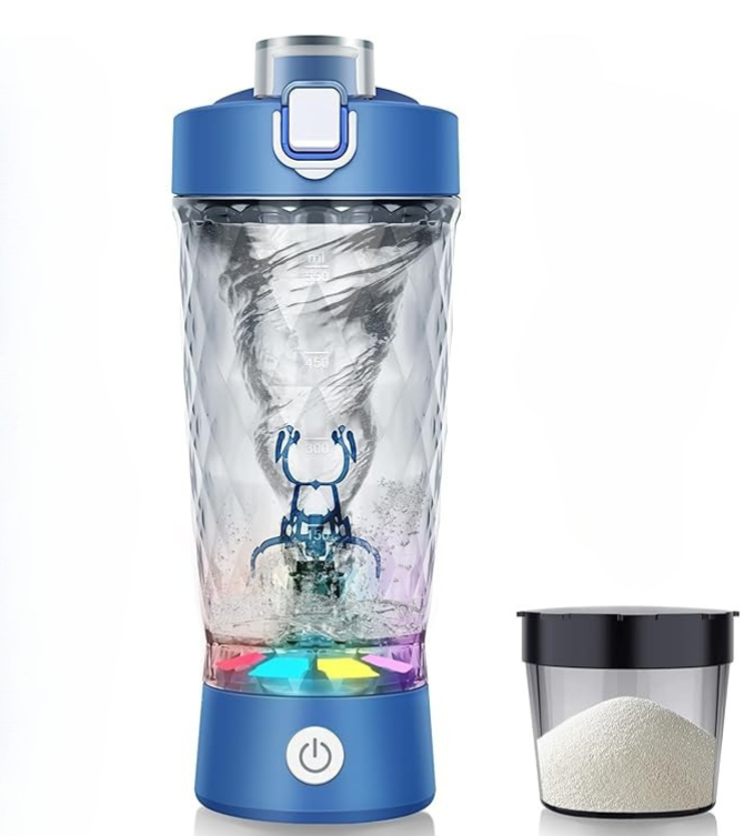 Electric Shaker for Pote Powder and Milk Shake, USB Rechargeable ( PACK OF 2 )