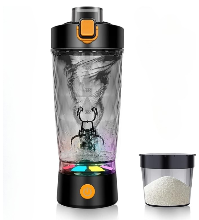 Electric Shaker for Pote Powder and Milk Shake, USB Rechargeable ( PACK OF 2 )